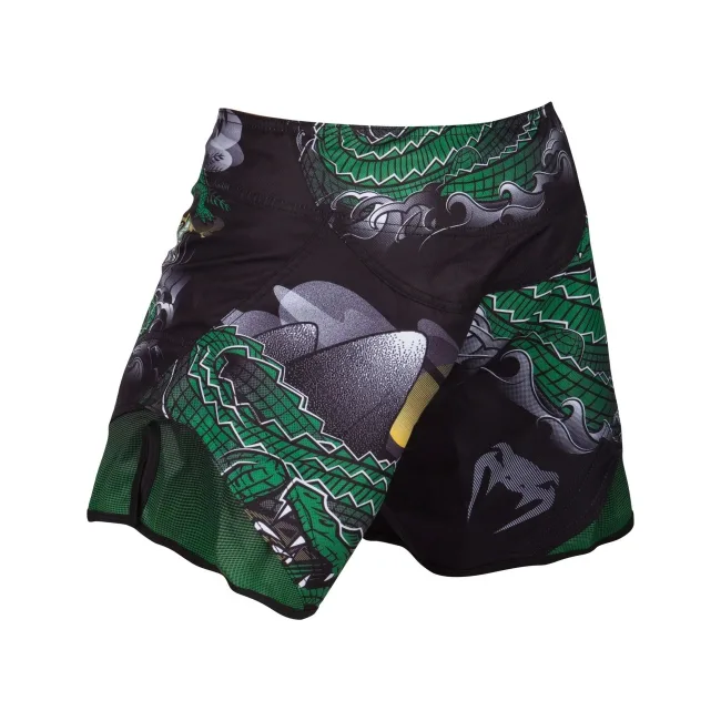 Шорты для ММА VENUM Crocodile Black Green