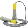 Скакалка POWERPLAY 4206 PRO+ Серо-желтая (2,75м)