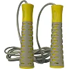 Скакалка POWERPLAY 4206 PRO+ Серо-желтая (2,75м)