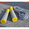 Скакалка POWERPLAY 4206 PRO+ Серо-желтая (2,75м)