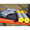 Скакалка POWERPLAY 4206 PRO+ Серо-желтая (2,75м)