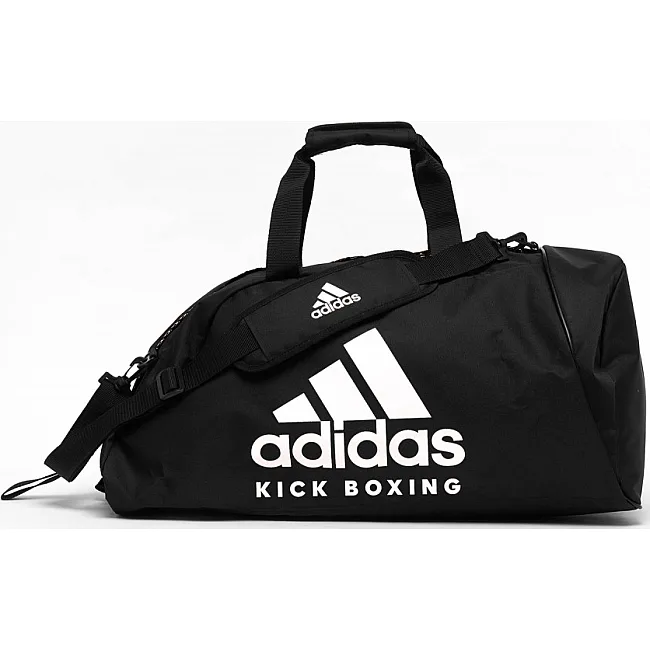 Сумка-рюкзак з білим логотипом Adidas KickBoxing (ADIACC052KB)