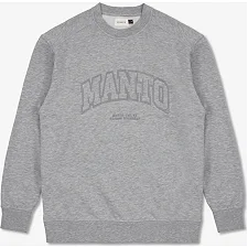 Свитшот MANTO Crewneck Varsity Gray