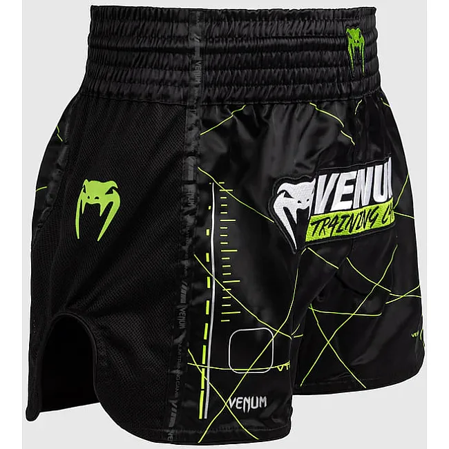 Тайські шорти VENUM Training Camp 4.0 - Black/Neon Green