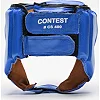 Турнирный боксерский шлем LEONE Contest Blue S