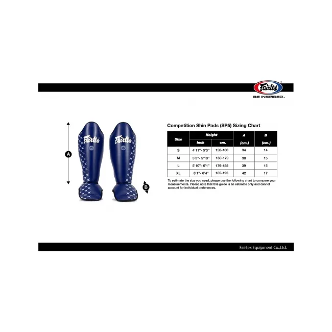 Захист гомілки Fairtex SP5 Black