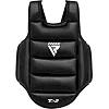 Защитный жилет для карате RDX T2 Karate Chest Guard BlackWhite