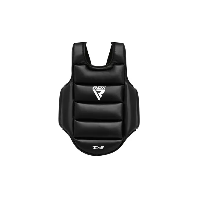 Защитный жилет для карате RDX T2 Karate Chest Guard BlackWhite