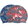Шапочка для бассейна
 силиконовая юниорская MADWAVE
 Junior SHARKY M057911 (Бирюзовый)