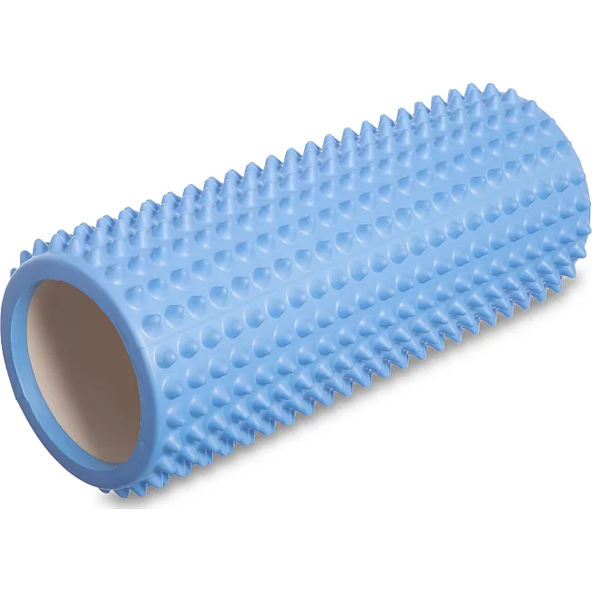 Роллер массажный цилиндр (ролик мфр) 33см Needle Roll SP-SPORT FI-1730 (Оранжевый)