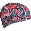 Шапочка для бассейна
 силиконовая юниорская MADWAVE
 Junior SHARKY M057911 (Бирюзовый)