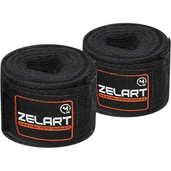 Бинты для бокса
 2штуки ZELART
 BO-3619-4 4м (Красный)