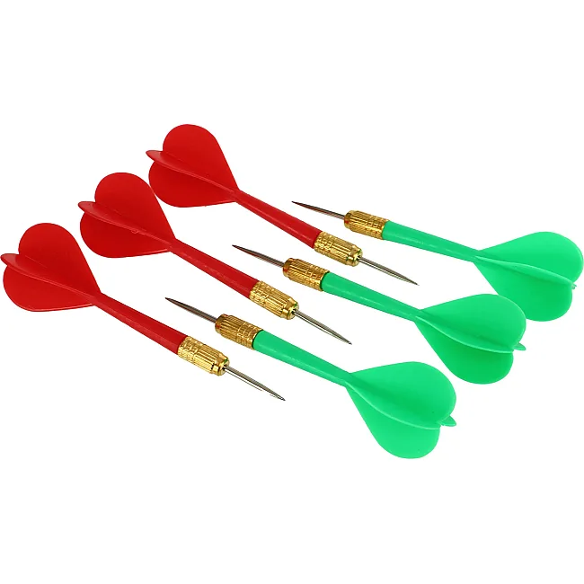 Дартс из Флока Flocked 6 дротиков и мишень BAILI
 SJ-15316 15