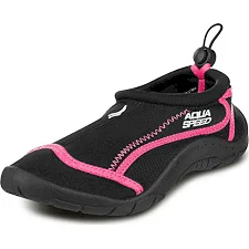 Аквашузи Aqua Speed AQUA SHOE MODEL 28D 9560 чорний, малиновий