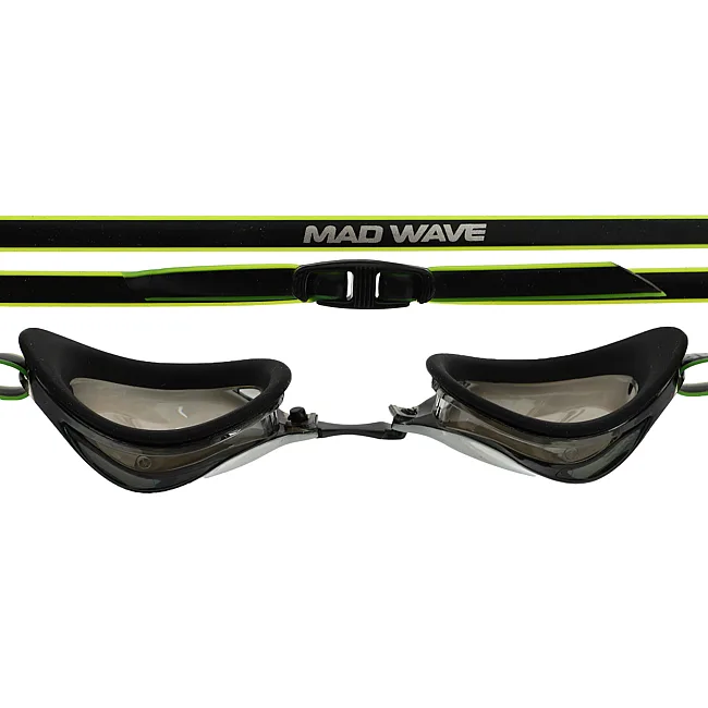 Стартовые очки для плавания
 радужные линзы MADWAVE
 TURBO RACER II RAINBOW M045807 (Синий)