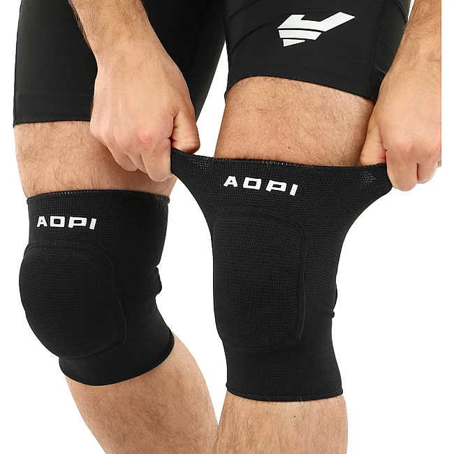 Наколенники спортивные AOPI AP-2154 XS/S
 2шт (Черный)