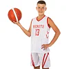 Детская баскетбольная форма
 NBA клуб Houston Rockets 13 BA-0966 (Белый-красный)