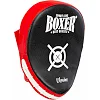 Лапа боксерська вигнута тренувальна BOXER 2011-01 19х23х4см 2штуки (Чорний-синій)