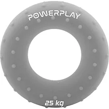 Эспандер кистевой силиконовый PowerPlay PP-4338 Large 25 кг. Серый