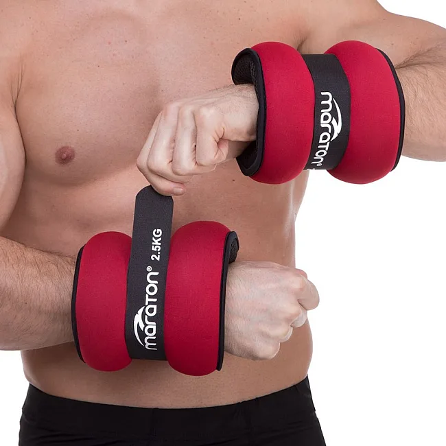Утяжелители для ног и рук
 MARATON FI-3123-5 2x2,5кг