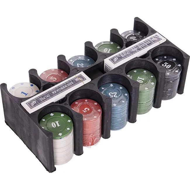 Набор для покера в металлической коробке Poker game set SP-SPORT
 538-045 200 фишек