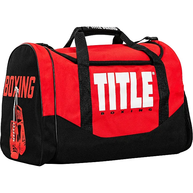 Спортивная сумка TITLE Boxing Individual Sport Bag Red
