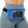 Сумка на пояс спортивная для бега с сенсорным экраном RUNNING WAISTPACK SP-SPORT GA-507 (Синий)