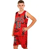 Детская баскетбольная форма
 NBA клуб Shuhoku 10 BA-6614 (Красный-черный)