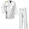 Кимоно для дзюдо Champion III Slim Fit с лицензией IJF | белый/золотые полосы | ADIDAS J-IJF3