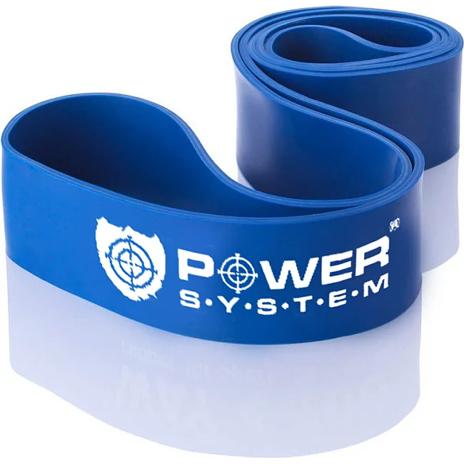 Резинка для підтягувань POWER SYSTEM PS-4054 CrossFit Level 4 Blue (опір 22-50 кг)