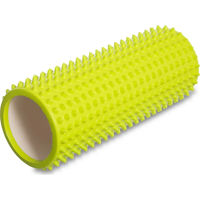 Роллер массажный цилиндр (ролик мфр) 33см Needle Roll SP-SPORT FI-1730 (Оранжевый)