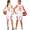 Детская баскетбольная форма
 NBA клуб Houston Rockets 13 BA-0966 (Белый-красный)