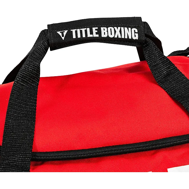 Спортивная сумка TITLE Boxing Individual Sport Bag Red