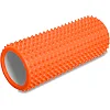 Роллер массажный цилиндр (ролик мфр) 33см Needle Roll SP-SPORT FI-1730 (Оранжевый)