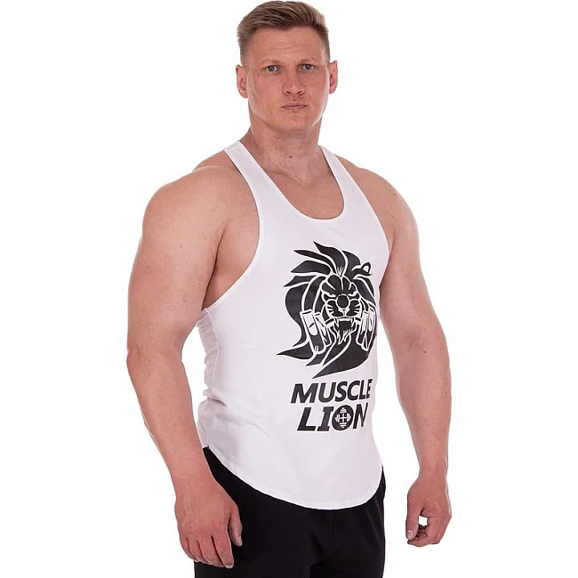 Майка борцовка мужская SP-SPORT

 MUSCLE LION ML-1185 (Белый)
