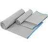 Комплект полотенец для пляжа и бассейна из микрофибры BEACH TOWEL T-PPT 3шт (Светло-серый)