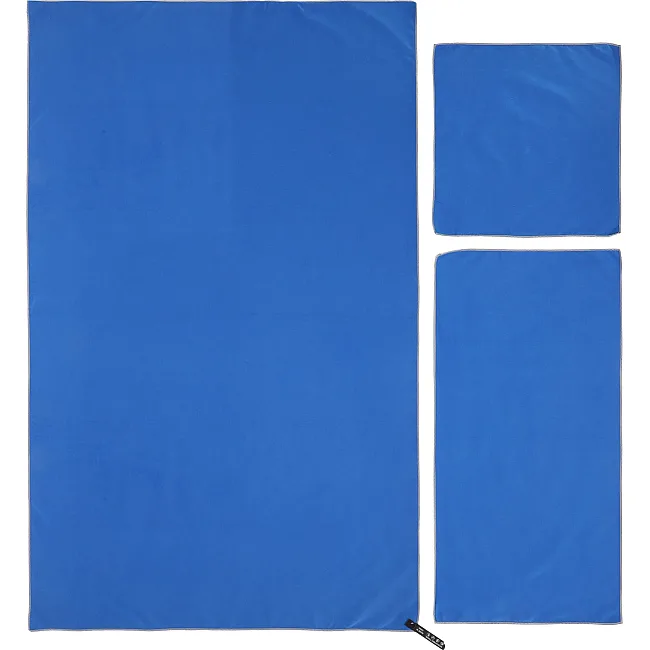 Комплект полотенец для пляжа и бассейна из микрофибры BEACH TOWEL T-PPT 3шт (Светло-серый)