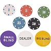 Набор для покера в металлической коробке Poker game set SP-SPORT
 538-045 200 фишек