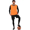 Манишка спортивная игровая двусторонняя цельная SP-SPORT
 CO-0791 (Оранжевый-розовый)