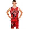 Детская баскетбольная форма
 NBA клуб Shuhoku 10 BA-6614 (Красный-черный)