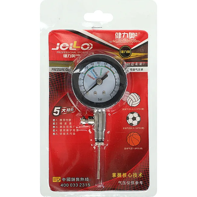 Манометр для мячей механический SP-SPORT
 JLA-405