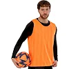 Манишка спортивная игровая двусторонняя цельная SP-SPORT
 CO-0791 (Оранжевый-розовый)