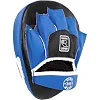 Лапа боксерська вигнута тренувальна BOXER 2011-01 19х23х4см 2штуки (Чорний-синій)