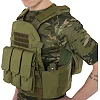 Разгрузочный жилет
 на 5 карманов MILITARY RANGERS
 ZK-9103 (Черный)