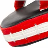 Лапа боксерська вигнута тренувальна BOXER 2011-01 19х23х4см 2штуки (Чорний-синій)
