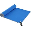 Комплект полотенец для пляжа и бассейна из микрофибры BEACH TOWEL T-PPT 3шт (Светло-серый)