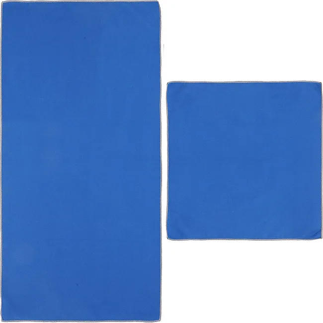 Комплект полотенец для пляжа и бассейна из микрофибры BEACH TOWEL T-PPT 3шт (Светло-серый)