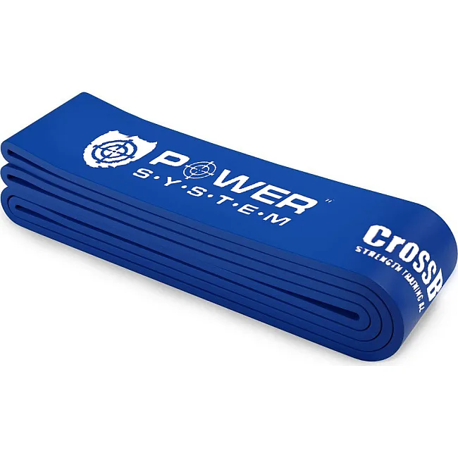 Резинка для підтягувань POWER SYSTEM PS-4054 CrossFit Level 4 Blue (опір 22-50 кг)