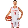 Детская баскетбольная форма
 NBA клуб Houston Rockets 13 BA-0966 (Белый-красный)