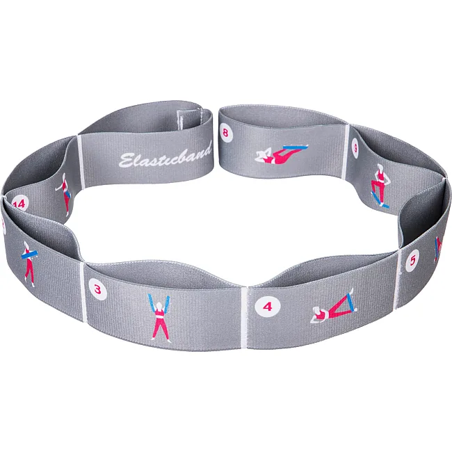 Лента эластичная с петлями для растяжки ленточный эспандер Elastiband ZELART
 FI-6344